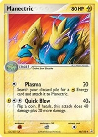 Manectric - Reverse Holofoil Holon Phantoms - Uncommon