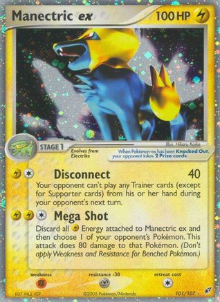 Manectric ex Deoxys - Ultra Rare