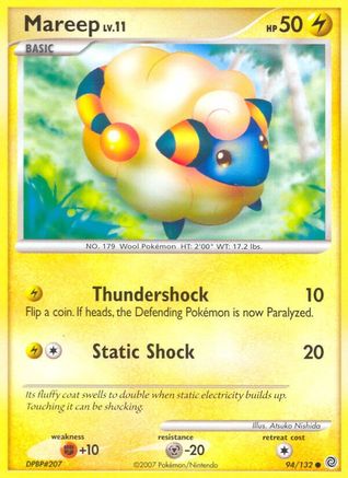 Mareep 094 Secret Wonders - Common