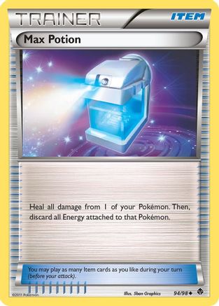 Max Potion/98 - Reverse Holofoil Emerging Powers - Uncommon