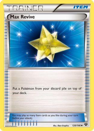 Max Revive 120 XY Base Set - Uncommon