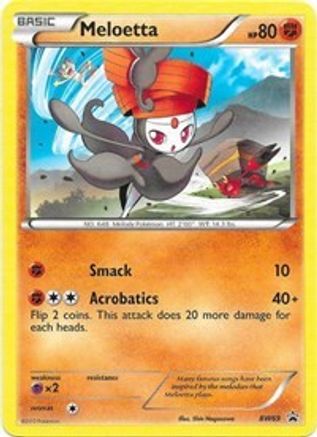 Meloetta BW69 Black and White Promos - Promo