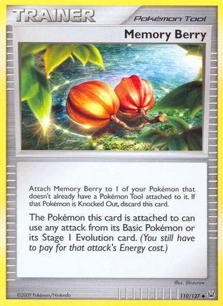 Memory Berry - Reverse Holofoil Platinum - Uncommon