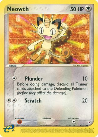 Meowth/95 Team Magma vs Team Aqua - Common