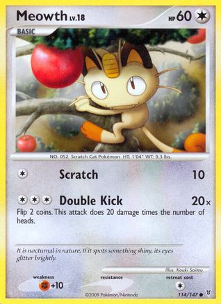 Meowth 114 Supreme Victors - Common