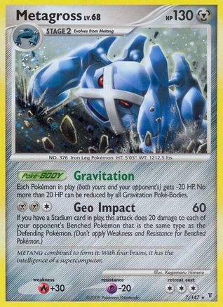 Metagross - Reverse Holofoil Supreme Victors - Holo Rare