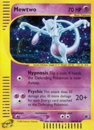 Mewtwo (20) - Reverse Holofoil Expedition - Holo Rare