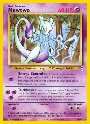 Mewtwo - Reverse Holofoil Legendary Collection - Rare
