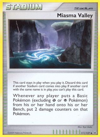 Miasma Valley Platinum - Uncommon
