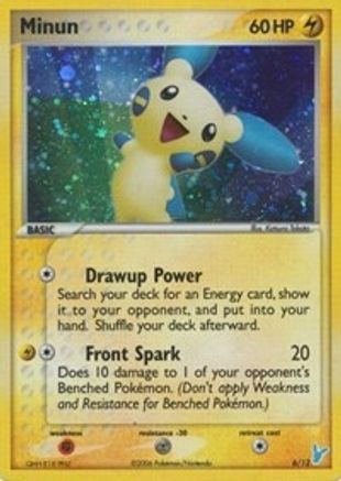 Minun/12 - Holofoil EX Trainer Kit 2 Plusle & Minun - Common