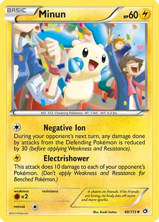 Minun 048 Legendary Treasures - Uncommon