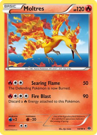 Moltres 014 - Holofoil Next Destinies - Holo Rare
