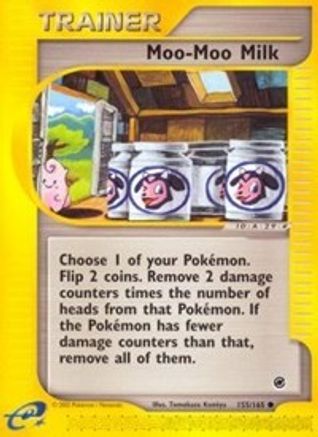 Moo-Moo Milk 155 - Reverse Holofoil Expedition - Common