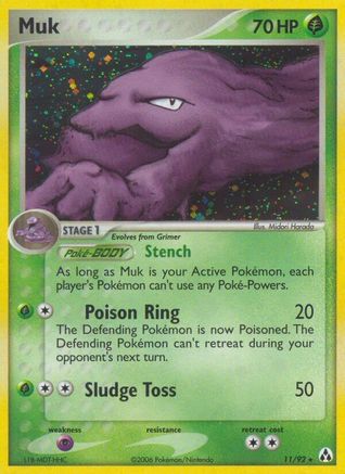 Muk - Holofoil Legend Maker - Holo Rare