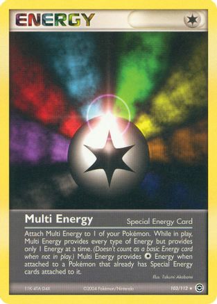 Multi Energy FireRed & LeafGreen - Rare