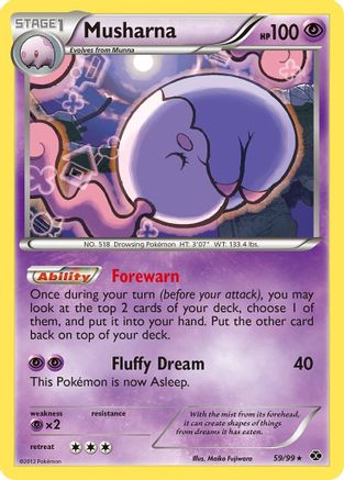 Musharna Next Destinies - Rare
