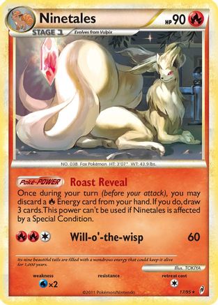Ninetales - Holofoil Call of Legends - Holo Rare