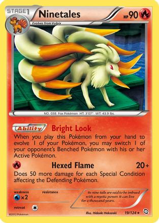 Ninetales - Holofoil Dragons Exalted - Holo Rare