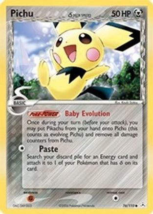 Pichu (Delta Species) 076 Holon Phantoms - Common