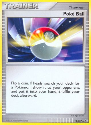 Poke Ball Platinum - Uncommon
