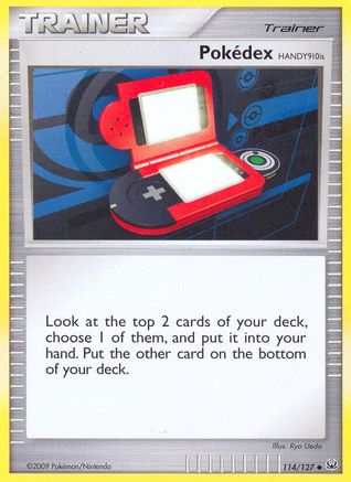 Pokedex HANDY910is 114/127 Platinum - Uncommon