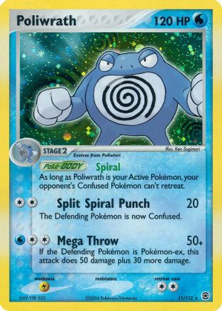 Poliwrath FireRed & LeafGreen - Holo Rare