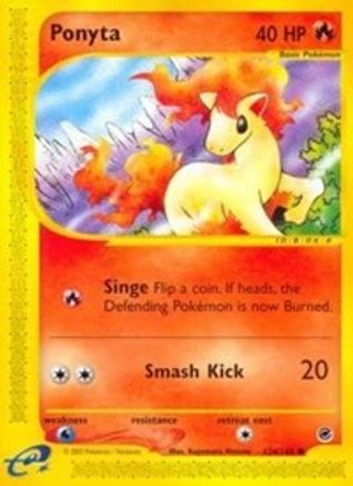 Ponyta 126 Expedition - Common