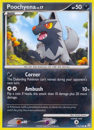 Poochyena - Reverse Holofoil Legends Awakened - Common