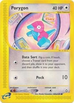 Porygon (103b) Aquapolis - Common