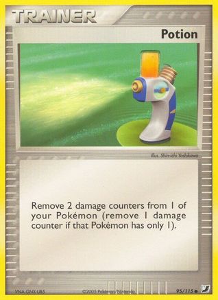 Potion 095 - Reverse Holofoil Unseen Forces - Common