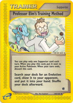 Professor Elm's Training Method 148 - Reverse Holofoil Expedition - Uncommon