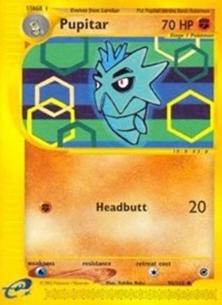 Pupitar - Reverse Holofoil Expedition - Uncommon