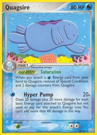 Quagsire 026 Team Rocket Returns - Rare