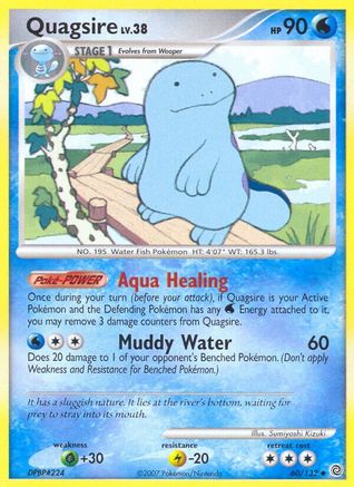 Quagsire - Reverse Holofoil Secret Wonders - Uncommon