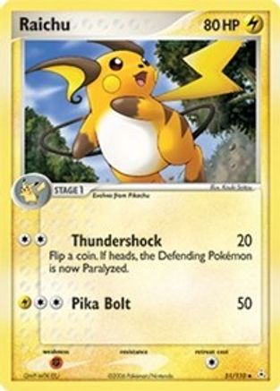 Raichu Holon Phantoms - Uncommon