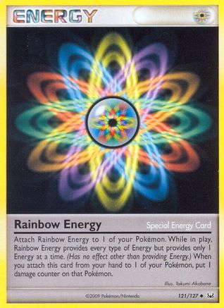 Rainbow Energy - Reverse Holofoil Platinum - Uncommon