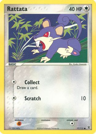 Rattata/112 - Reverse Holofoil FireRed & LeafGreen - Common