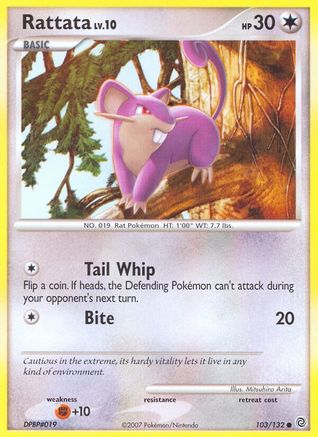 Rattata Secret Wonders - Common