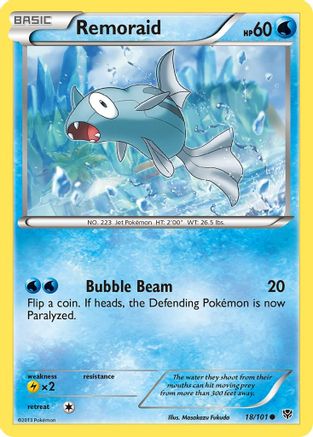 Remoraid Plasma Blast - Common