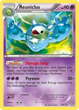 Reuniclus - Holofoil Dragons Exalted - Secret Rare