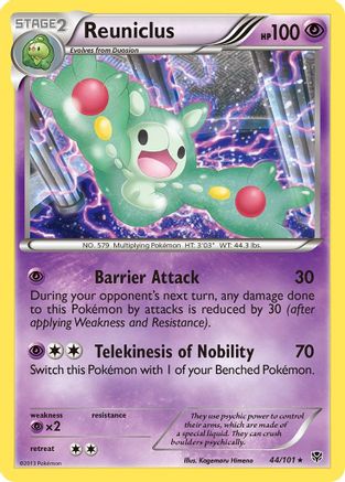 Reuniclus - Reverse Holofoil Plasma Blast - Rare