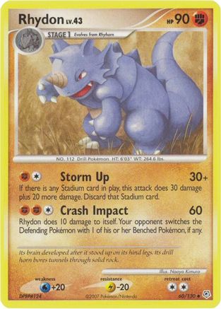 Rhydon 060 Diamond and Pearl - Uncommon