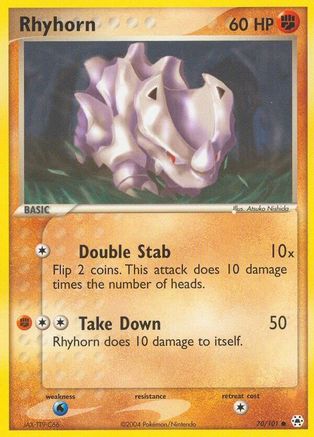 Rhyhorn Hidden Legends - Common