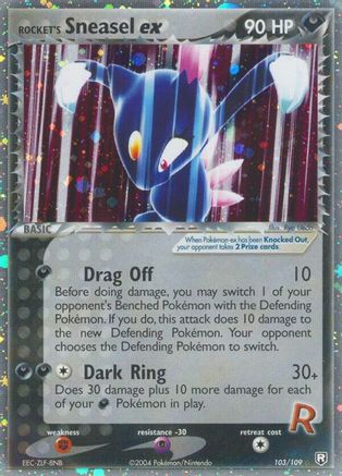 Rocket's Sneasel ex 103 Team Rocket Returns - Ultra Rare