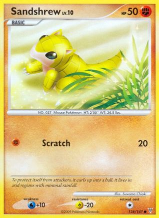 Sandshrew 124 Supreme Victors - Common