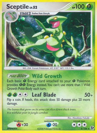 Sceptile - Holofoil Great Encounters - Holo Rare