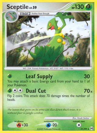 Sceptile (31) (31) 031 Arceus - Rare