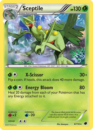 Sceptile - Holofoil Plasma Freeze - Holo Rare