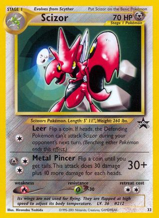 Scizor 033 WoTC Promo - Promo