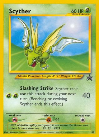 Scyther 045 WoTC Promo - Promo